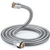Baokemo Tubo Doccia In Acciaio Inox Antideflagrante Grande Flusso Resistenza Alla Compressione 1/2 Pollici 2M