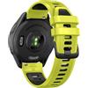NONE Cinturino sportivo universale in silicone da 22 mm per Garmin Forerunner 265 255 cinturino musicale per Vivoactive 4/Venu 2 cinturino da 45 mm