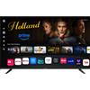 SMARTTECH Smart Tech 43" QLED 4K Smart TV 43QH02V - Quantum Dot UHD Television, Whale OS, WiFi, HDR, DVB-T2/S2/C, HDMI, USB