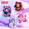 POP MART θ SKULLPANDA × My Little Pony Series Ciondolo Peluche Blind Box Mystery Box 1PC/6PCS Mlp Skullpanda Blindbox Figure
