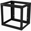 StarTech.com Armadio Rack a Muro 9U 19 - Server Rack a Telaio Aperto a 2 Montanti con Profondità di Montaggio di 45,7cm, Armadio di rete per Apparecchiature Informatiche/AV/Switch (RK919WALLO)