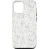 Disney Stampa su tutta la superficie di Simba Dumbo Bambi con personaggi Disney classici Custodia per iPhone 12/12 Pro