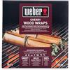 Weber Fogli di legno di ciliegio / accessorio BBQ per affumicatura naturale, aroma dolce e con note di fumo delicate, 21,5 x 5 x 21,5 cm, confezione da 8