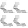 The Lord of the Tools 4 Pezzi Clip Di Fissaggio Clip Per Cavi Matrix 823819679 Compatibile Con VW Compatibile Con Golf Compatibile Con Audi Compatibile Con Jetta Compatibile Con Skoda