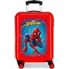 Joumma Bags Trolley Da Cabina Spiderman Red Abs 55c M 4 Ruote