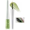 Boobeen Colorful Glitter Eyeliner Liquid Shimmer Eyeliner Waterproof Metallic Eyeliner Smudge-Proof Suitable for Women, 1 Pcs (06#)