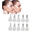 Fyearfly Tape Lifting Viso Set, Face Lifting Tape, Set di Nastri per il Viso contro il Doppio Mento, 60 Adesivi Invisibili e 3 Corde di Sollevamento Riutilizzabili per un Contorno a V Istantaneo, Collo