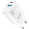 Cellularline ACHIPH2USBPD20SMLW Caricabatterie per dispositivi mobili Smartphone, Universale Bianco AC Interno