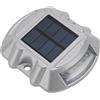 Jectse Luci Solari Sul Ponte, Controllo Automatico della Luce Alta visibilità Risparmio Energetico IP68 Luce LED per Pontile Carrabile Impermeabile per Scale Sul Marciapiede (luce bianca)