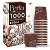 TEAM BIO Perla Italia - 1000 Bicchierini Caffe Carta 75ml - Bicchieri Caffè Monouso - Bicchierini da Caffè Usa e Getta