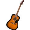 Fender Chitarra Acustica California Debut Redondo Dreadnought Con Tastiera in Noce