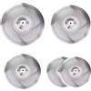 Set da pratica per piatti silenziosi da 5 pezzi 14" Hi Hat+16" Crash+18'"