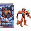 Masters of the Universe He-Man and The Large Action Figure, 8.5-in Motu Character Based on Animated Series, Battle Character for Storytelling Play, Gift for 4 Years and Older
