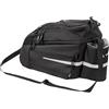 VAUDE Silkroad L (Snap-it) - Borsa per portapacchi bicicletta con adattatore Snap-it, - compatibile con Racktime, con protezione antipioggia