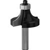 Bosch Accessories Bosch Professional Fresa Standard redondear:8x12x19mm | per Legno tenero, Legno duro, Ø 36,7 mm, Professional Accessorio Fresatrici verticali, Rifilatore