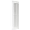 Repa Market Griglia di Ventilazione Rotonda da 300 x 130 mm Bianco Griglia di Aerazione in Plastica con Schermo a Maglia Integrato Uscita con Lamelle per Scarico e Alimentazione per Parete o Soffitto