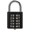 plplaaoo Lucchetto con Combinazione a Pulsante a 10 Cifre,Lucchetto di Sicurezza, Lucchetto di Sicurezza con Combinazione di Pulsanti Lucchetto Digitale, Lucchetto Impermeabile Esterno Per Palestra, Armad