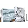 GIGABYTE B850 EAGLE WIFI7 ICE Scheda madre - CPU AMD Ryzen serie 9000, VRM digitale a 8+2+2 fasi, fino 8200 MHz DDR5 (O.C.), 1x M.2 PCIe 5.0 + 2x 4.0, Wi-Fi 7, LAN 2.5 GbE, USB 3.2 Gen 2 [B850 WF7 ICE]