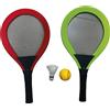 SUN&SPORT Set Tennis e Volano con Racchette e Palline - Sacca da Trasporto inclusa