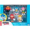 Sonic multipack - action figure articolate 6 cm con i personaggi più amati