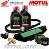 MOTUL - HIFLO - NGK - BANDO - MITSUBOSHI Tagliando HONDA SH 300 i / ABS 2013 2014 Olio Motul Filtri Candela Rulli Cinghia