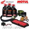 Motul - HIFLO - NGK - Mitsuboshi - Bando Tagliando HONDA Silver Wing T 400 2012 2013 2014 /Kit Olio 7100-Cinghia-Rulli ec