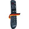SCHWAIGER UFB1100 533 Telecomando universale Telecomando a 20 tasti per TV senior Telecomando di ricambio semplificato incl. batterie