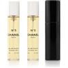 Chanel No 5 EDT ricaricabile 20 ml + EDT ricarica 2 x 20 ml