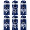 Nivea Men Protect & Care Roll-On Deodoranti antitraspiranti, da uomo, 0% alcol e alluminio (ACH), deodorante roll-on per 48 ore, 50 ml, confezione da 6 pezzi