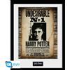 GB EYE HARRY POTTER - Framed print "Undesirable No 1" (30x40)