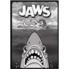 FANTASTIKO Jaws Art Print Edizione Limitata 42 X 30 Cm Fanattik
