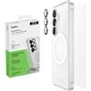 Belkin ScreenForce Titan Kit Protettivo per Samsung Galaxy S26 con Pellicola Schermo Antigraffio, Cover Antiurto e Pellicola Antiriflesso per Lenti Fotocamera, Protezione da Cadute Fino a 4 M