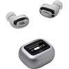 JBL Live Buds 3 Cuffie Wireless Bluetooth, 40 Ore di Autonomia, con Cancellazione Adattiva del Rumore e High-Resolution JBL Signature Sound, Impermeabili IP55, Argento