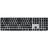 Apple Magic Keyboard con Touch ID e tastierino numerico per Mac con chip Apple - Svedese - Tasti neri