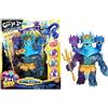 Heroes of Goo Jit Zu Deep Goo Sea King Hydra Figura con Triple Attack 3 in 1 Goo Power. Plus Light and Sound Battle Action, Medium