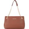 Valentino borsa a tracolla Rhea Shoulder Bag Cuoio marrone