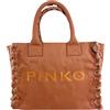 PINKO BORSA BEACH SHOPPER MEDIUM - 106673A3A4 - scoiattolo