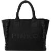 PINKO BORSA BEACH SHOPPER MEDIUM - 106673A3A4 - nero