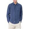 BLAUER CAMICIA SWAN DYED - 26SBLUS01128 - indaco