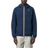 K-WAY GIUBBINO JACK STRETCH DOT - K5127QW - blue insignia