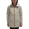 K-WAY GIUBBINO SOPHIE PLUS.2 REVERSIBLE - K7123MW - beige lt - white