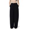 ELISABETTA FRANCHI PANTALONE IN CREPE LEGGERO - PA17861E2 - nero