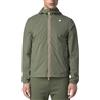 K-WAY GIUBBINO JACK STRETCH NYLON JERSEY - K3123UW - green lichen