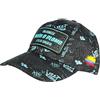 SKR Berretto Plata o Plomo Nero e Blu Strass Streetwear Colombia Baseball - Taglia unica - Blu