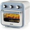 Ariete 4632 Friggitrice ad aria e forno Vintage, 1400W, 2in1, Capacità 16L, Accessori inclusi, Timer 60 minuti, Doppio vetro, Celeste"