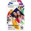 Fujifilm Carta fotografica Fujifilm Instax mini film Spray Art (10 vel) - (4,6 cm x 6,2 cm)