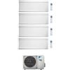 Daikin CONDIZIONATORE DAIKIN QUADRI SPLIT STYLISH 12000+12000+15000+15000 BTU BIANCO WIFI INVERTER 5MXM90A A+++