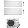 Daikin CONDIZIONATORE DAIKIN DUAL SPLIT STYLISH 7000+18000 BTU BIANCO WIFI INVERTER 3MXM68A A+++