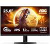 AOC Monitor AOC 24G4ZRE - 23,8", FHD 1920x1080 Fast IPS, 240Hz (260Hz OC), 1ms GtG, 0,3ms MPRT, Adaptive Sync, G-Sync