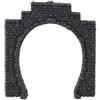 Noch 34400 5,5 x 6,5 cm Tunnel Portal Plastica Monopista Modellazione Paesaggio (2 Pezzi)